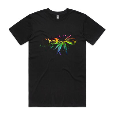 Mens Regular Fit Coloured Leaf Tee Thumbnail