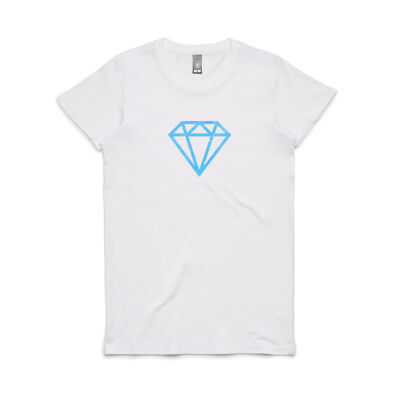 Womens Regular Fit Diamond Tee Thumbnail